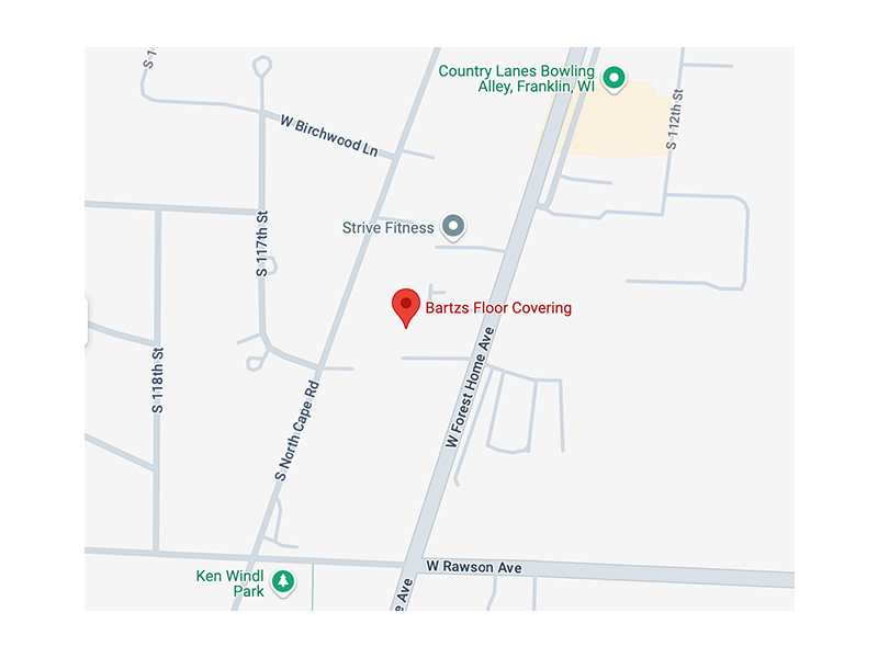 Bartz's Floor Covering Directions in Franklin,WI